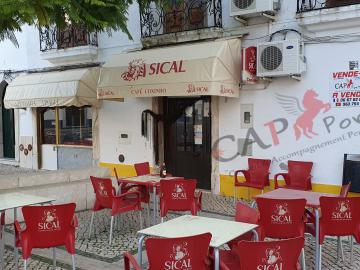 CAPPORTUGAL - A vendre Bar et restaurant sur la place principale de Portel / Évora / Portel, très bien situé entre Évora et le lac Alqueva (177m2).